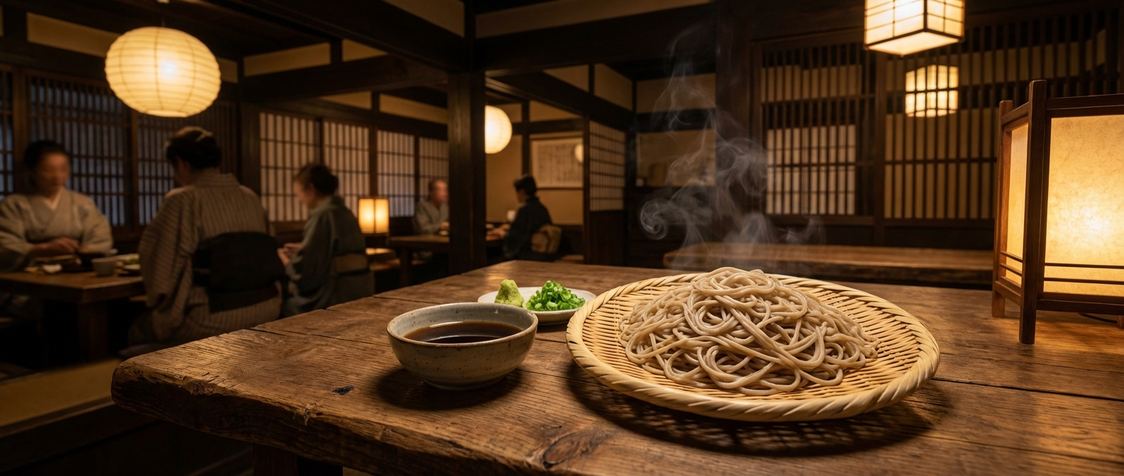 ふく屋のこだわりの蕎麦
