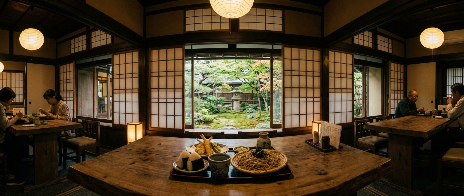 落ち着いた和の空間